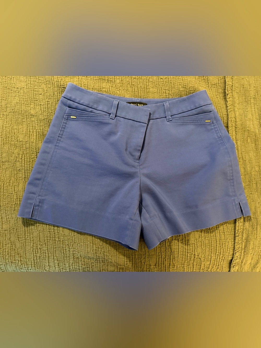 White House Black Market Blue Tailored Shorts preppy